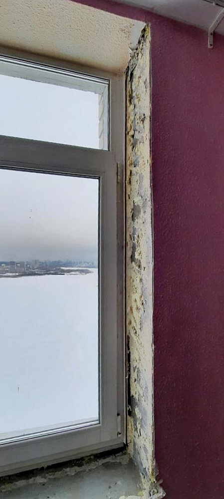 Утепление откосов